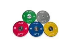 Бамперный диск для кроссфита 20 кг AeroFit AFBDC20 голубой