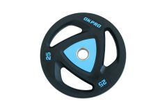 Диск олимпийский полиуретановый 25 кг OKPRO OK2037-2500