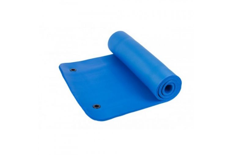 Коврик гимнастический Fitnessport 1800x600x15mm (синий) фото 1