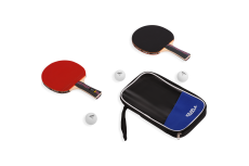 KRAFLA S-T1000 Набор для настольного тенниса (ракетки 2шт., мяч 3шт., чехол)