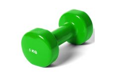 Гантель Sportex виниловая York 5.0 кг (зеленая) B35020