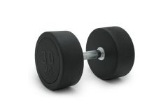 Гантель круглая обрезиненная 30кг UnixFit PRO DBRND30PBK