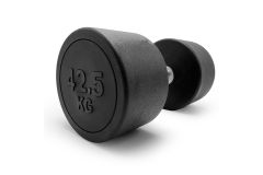 Гантель круглая обрезиненная 42,5кг UnixFit PRO DBRND42_5PBK