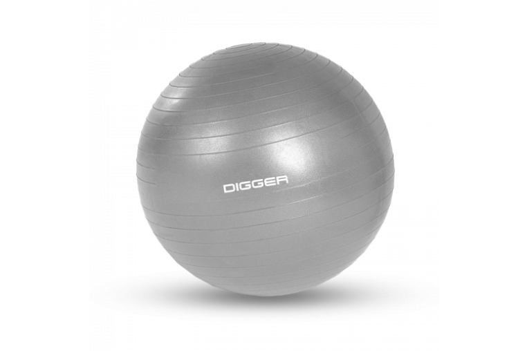 Мяч гимнастический серый 65см Hasttings Digger HD22A1A-65 