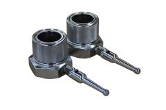 Хромированные олимпийские замки FOREMAN CC-1 хром, пара