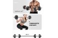 Гантели разборные из чугуна с грифом 2шт по 15кг PROIRON Г2150Ч фото 5