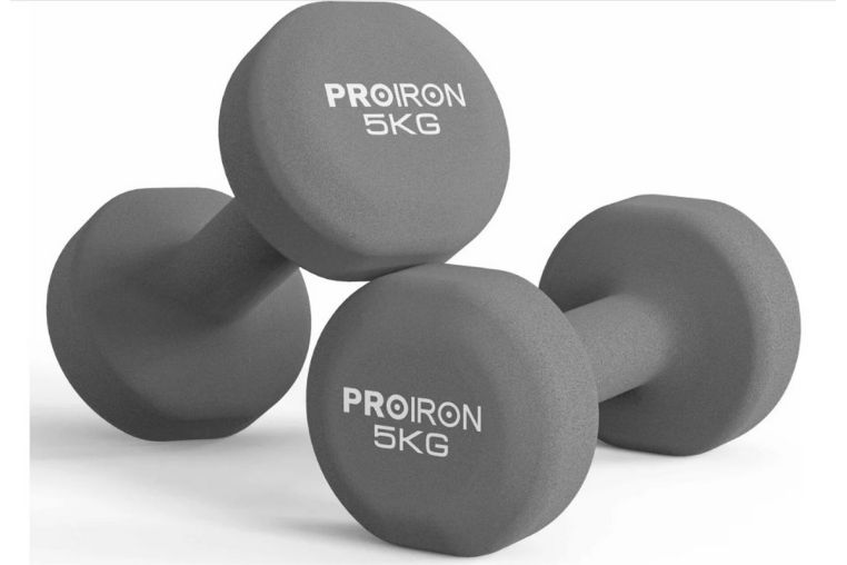 Гантели неопреновые 2шт по 5кг PROIRON Г2050НЕО 