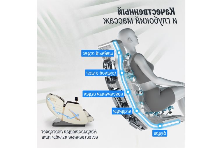 Массажное кресло UnixMed Adora Beige фото 14