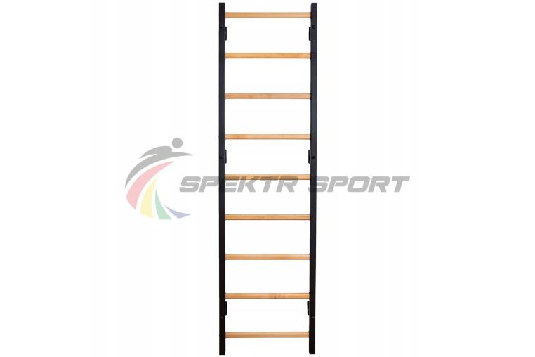 Стенка шведская комбинированная металл\дерево 280х80 см Spektr Sport фото 1
