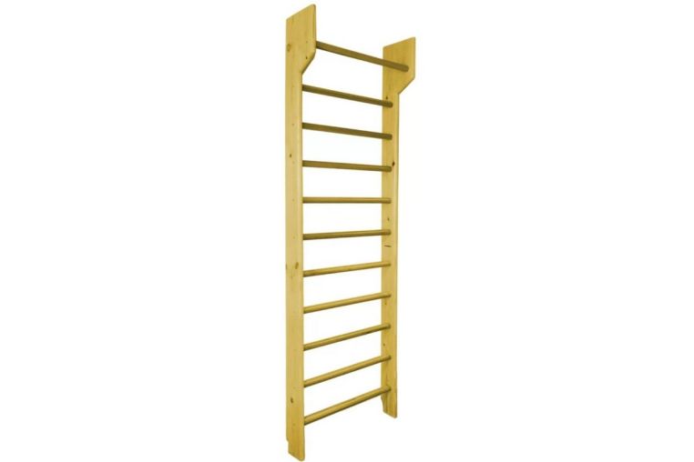Шведская стенка деревянная с турником 100x220 см Spektr Sport 