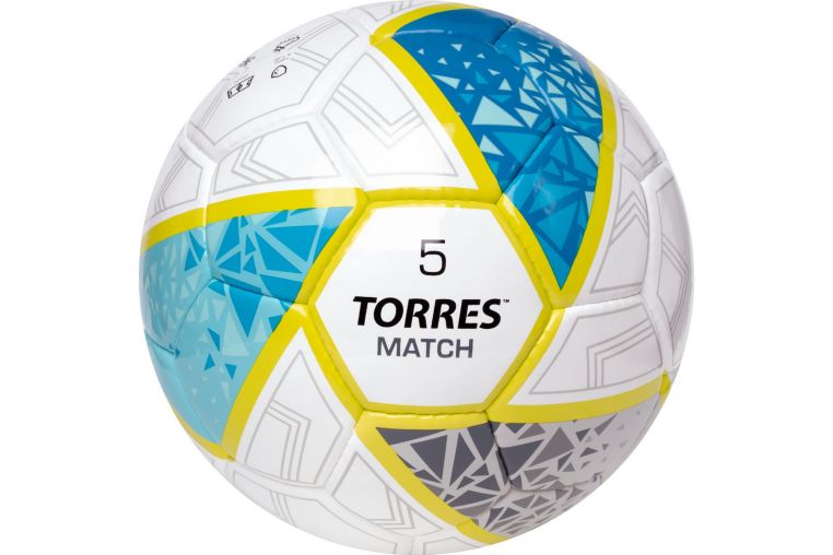 Мяч футбольный Torres Match F323975 р.5 фото 2