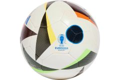 Мяч футзальный Adidas Euro 24 Fussballliebe Training Sala IN9377, р.4, 18 пан., ПУ, руч.сш, мультиколор