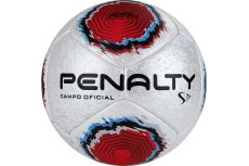Мяч футбольный Penalty Bola Campo S11 R1 XXII, 5416261610-U, PU, термосшивка, серебр-красно-синий
