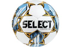 Мяч футбольный Select Contra DB V23, 0853160200, р.3, 32 пан, ПУ, гибрид.сш, бело-голубой