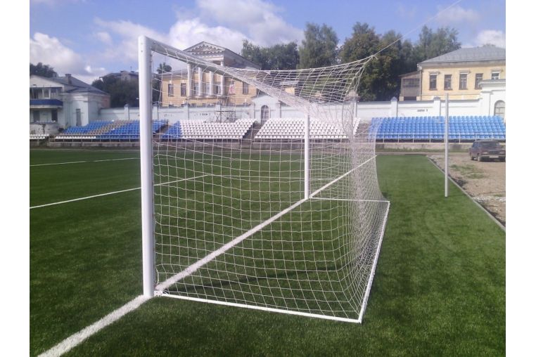 Ворота футбольные 732х244 см Atlet алюминиевые FIFA бетонируемые в стаканы (пара) IMP-A427 