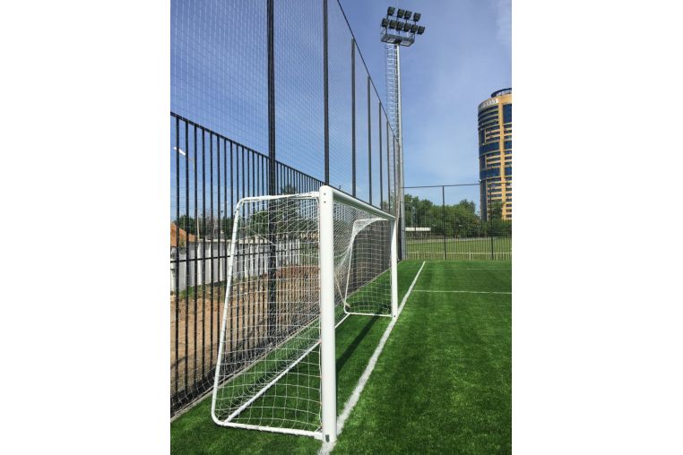 Стационарные футбольные ворота 5х2м, алюминиевые Коломяги P79/RAS 