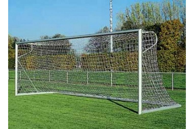 Ворота футбольные 7,32х2,44м, алюм., передвижные Haspo 924-109 