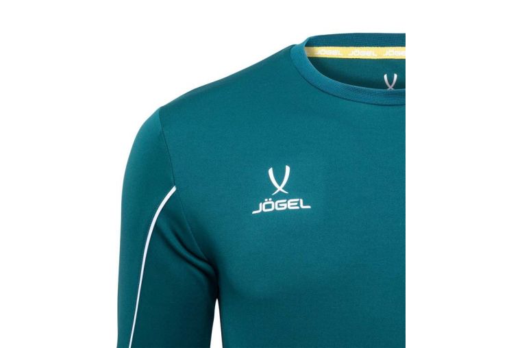 Футболка вратарская Jogel JGT-1600-391-K, зеленый/черный/белый, детская фото 2