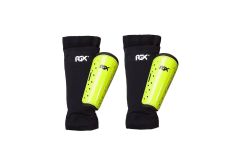 Футбольные щитки RGX RGX-8400 Черный/Лайм