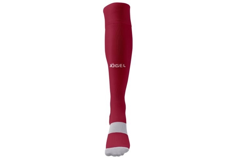 Гетры футбольные Jogel Camp Basic Socks, гранатовый\серый\белый фото 1