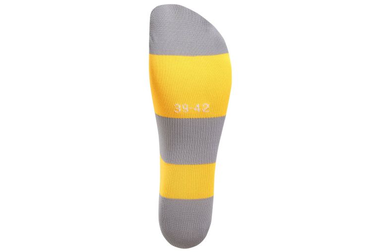 Гетры футбольные Jogel Camp Basic Socks, желтый\серый\белый фото 4