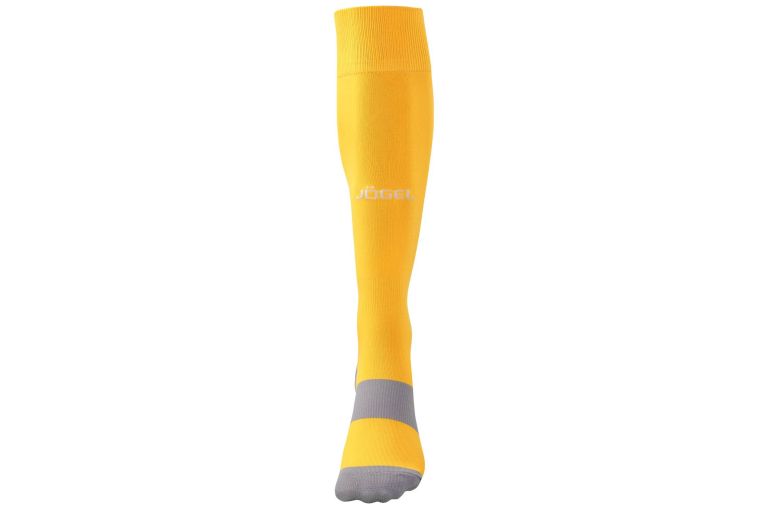 Гетры футбольные Jogel Camp Basic Socks, желтый\серый\белый фото 5
