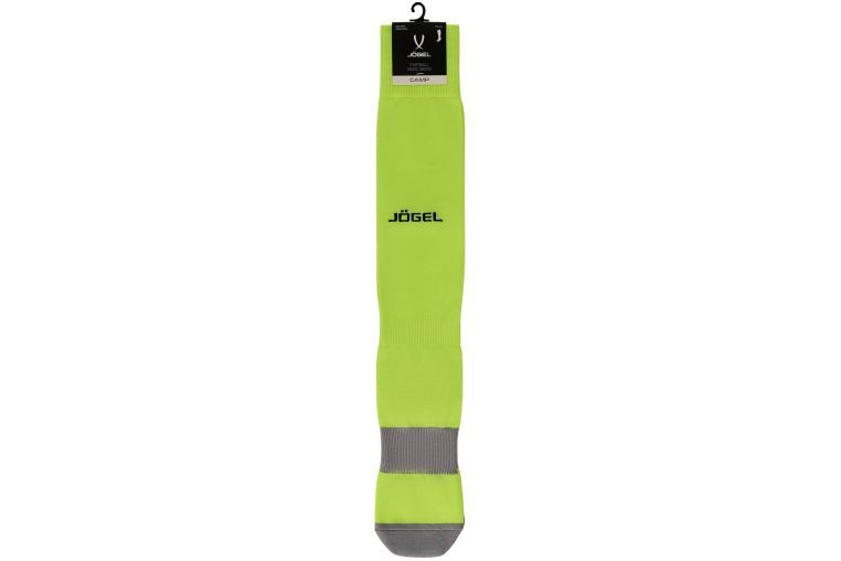 Гетры футбольные Jogel CAMP BASIC SOCKS, желтый неон/серый/черный фото 2
