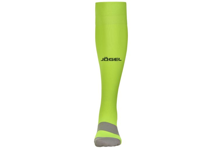Гетры футбольные Jogel CAMP BASIC SOCKS, желтый неон/серый/черный фото 4