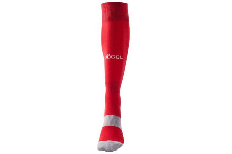 Гетры футбольные Jogel Camp Basic Socks, красный\серый\белый фото 4