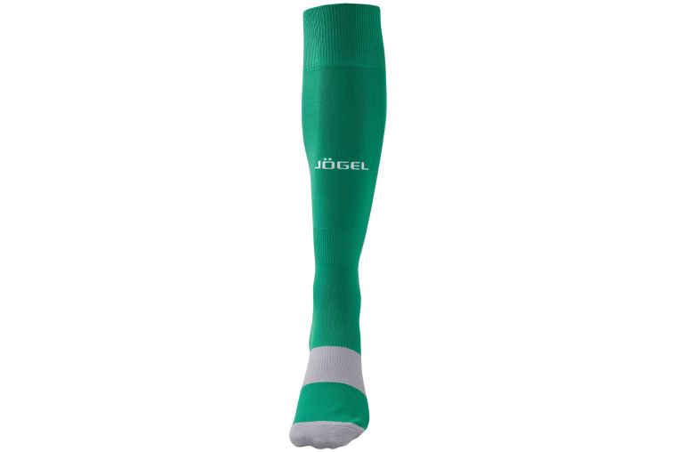 Гетры футбольные Jogel Camp Basic Socks, зеленый\серый\белый фото 3