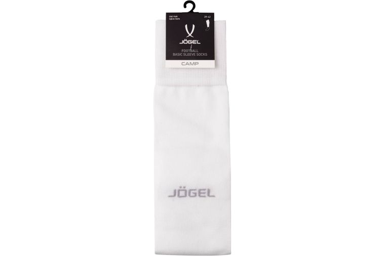 Гетры футбольные Jogel Camp Basic Sleeve Socks, белый\серый фото 1