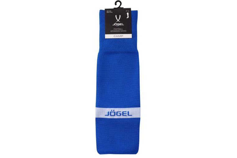 Гетры футбольные Jogel Camp Advanced Socks, синий\белый фото 3