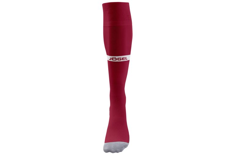 Гетры футбольные Jogel Camp Advanced Socks, гранатовый\белый фото 2
