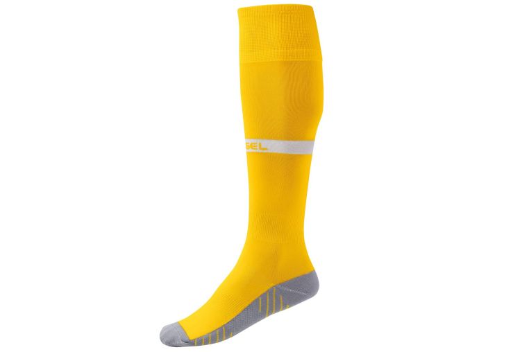 Гетры футбольные Jogel Camp Advanced Socks желтый\белый 