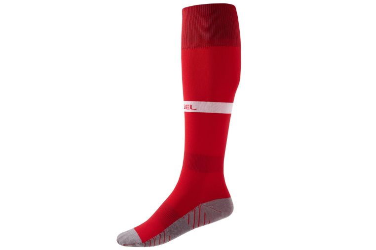 Гетры футбольные Jogel Camp Advanced Socks красный\белый 