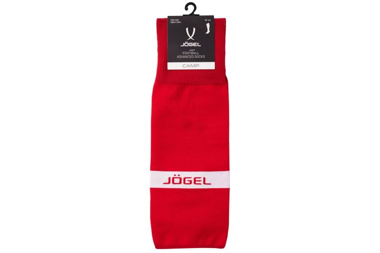 Гетры футбольные Jogel Camp Advanced Socks красный\белый фото 2