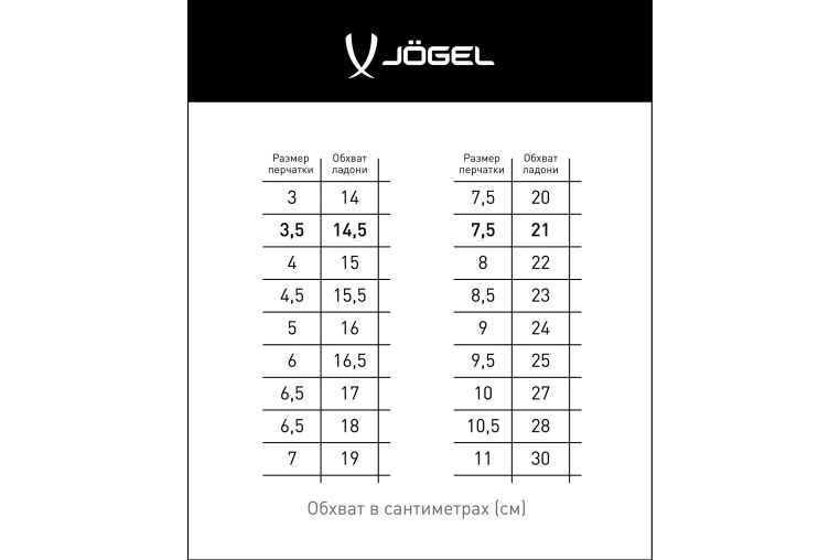 Перчатки вратарские Jogel MAGNUM Perfomance EL4 Roll, белый фото 1