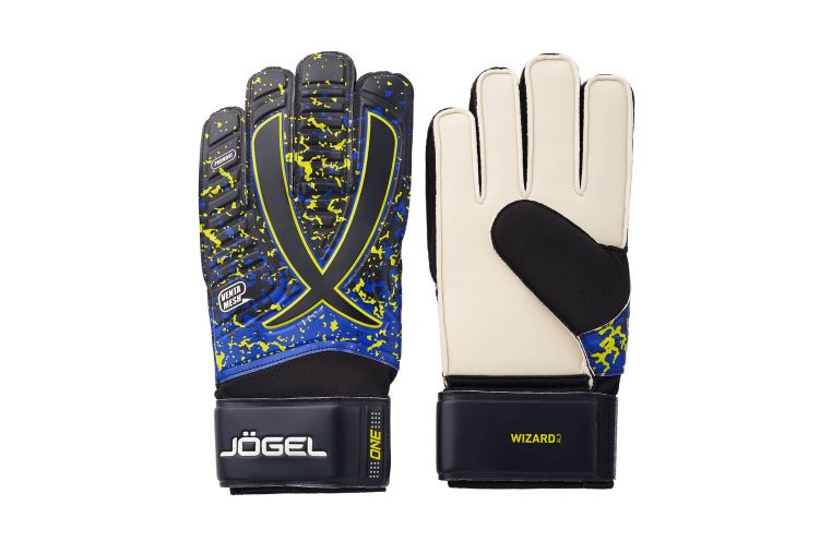 Перчатки вратарские Jogel ONE Wizard AL3 Flat, черный 