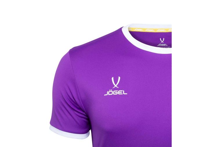 Футболка футбольная Jogel JFT-1020-V1, фиолетовый/белый фото 3