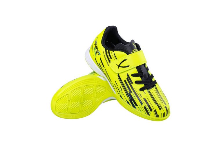 Бутсы зальные Jogel Rapido JSH101-K, лайм, р. 28-33 