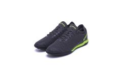Бутсы футбольные Atemi TURF JUNIOR SBA-003 серый\ярко-салатовый
