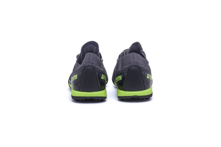 Бутсы футбольные Atemi TURF JUNIOR SBA-003 серый\ярко-салатовый фото 2