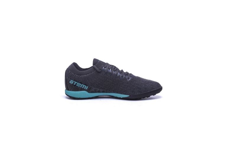 Бутсы футбольные Atemi TURF JUNIOR SBA-003 серый\бирюзовый фото 7