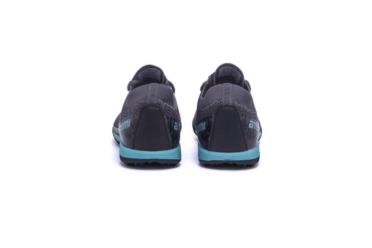 Бутсы футбольные Atemi TURF JUNIOR SBA-003 серый\бирюзовый фото 8