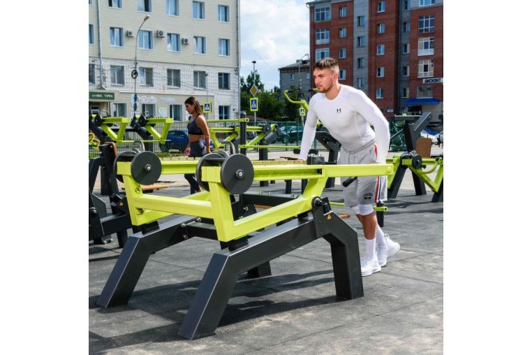 Тренажер Трицепс-машина. Имитация отжиманий с переменной нагрузкой Zavodsporta Power-1806 фото 1