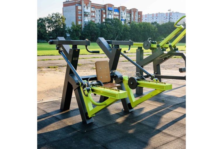 Уличный тренажер Жим вверх с переменной нагрузкой Zavodsporta Power-1801.1 фото 7