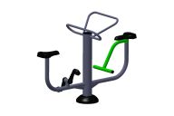 Уличный тренажер взрослый Вело + Твист для двоих Spektr Sport ТС 220