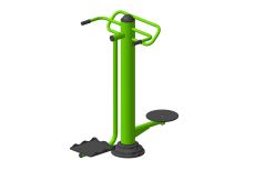 Уличный тренажер взрослый Диск+Маятник для двоих Spektr Sport ТС 225
