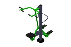 Уличный тренажер взрослый Степ + Подтягивание для двоих Spektr Sport ТС 228