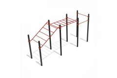 Рукоход двухсекционный с подъемом ZSO круглый профиль D108 ZSO-001900